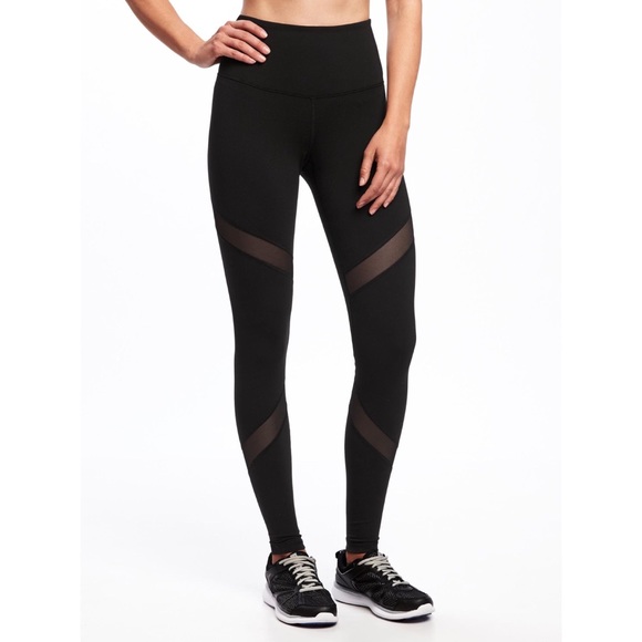 old navy active go dry fitted leggings